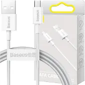Baseus CAMYS-02, Weiß, USB A, Micro-USB B, 1 m, Männlich, Männlich