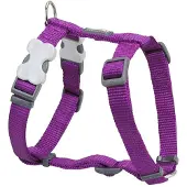 Red Dingo Hundegeschirr weich 30-48 cm Lila