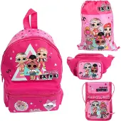 L.O.L. Surprise! Taschen-Set Bunte Bags für Schule und Freizeit