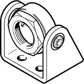 FESTO Schwenkbefestigung Baugröße 20/25 - 552904