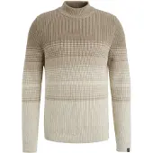 Vanguard Strickpullover Streifen Beige