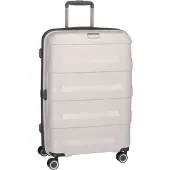 Stratic Gepäckstücke Stratic Straw + EXP TSA Trolley Beige 66cm