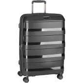 Stratic Gepäckstücke Stratic Straw + EXP TSA Trolley Black schwarz 66cm
