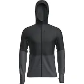Icebreaker - Merino 200 Realfleece Descender L/S Zip Hoodie - Fleecepullover Gr S schwarz