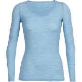 Icebreaker - Women's Siren L/S Sweetheart - Merinounterwäsche Gr L blau