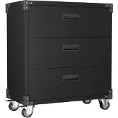 Fornorth Werkzeugwagen 90x80x42cm mit drei Schubladen