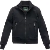 Blauer Easy Pro Damen Motorrad Textiljacke, schwarz, XL
