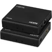 Logilink HD0030, AV-Sender & -Empfänger, 70 m, Kabelgebunden, 3D, Schwarz