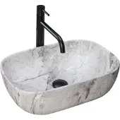REA Aufsatzwaschbecken Livia Stone Beige
