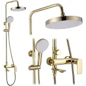 REA Duschgarnitur Veneta Gold