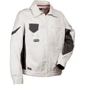 Cofra Maler Arbeitsjacke weiß Schmutzabweisend 48