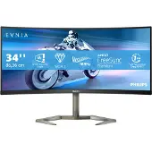Philips Momentum 34M1C5500VA/00, 86,4 cm (34"), 3440 x 1440 Pixel, Wide Quad HD, LCD, 4 ms, Schwarz