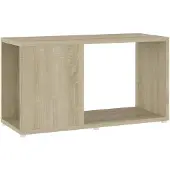 The Living Store TV-Schrank Sonoma-Eiche 60x24x32 cm Holzwerkstoff