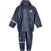 CeLaVi Basic Rainwear set -solid PU dark navy (778) 160