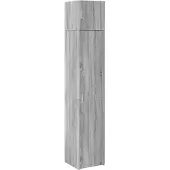 vidaXL Hochschrank Schmal Grau Sonoma 40x42,5x225 cm Holzwerkstoff