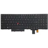 Lenovo Chicony Ersatztastatur Deutsch QWERTZ Hintergrundbeleuchtet Trackpoint Nummernblock für ThinkPad P51s T570