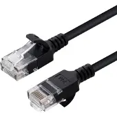 Microconnect V-UTP6A05S-SLIM, 5 m, Cat6a, U/UTP (UTP), RJ-45, RJ-45, Schwarz