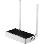 TOTOLINK N300RT, Wi-Fi 4 (802.11n), Einzelband (2,4GHz), Ethernet/LAN, Schwarz, Weiß, Tabletop-Router