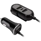 Tracer Autoladegerät 12-24V, Multicharge, 3xUSB, 7,2A + PD 18W
