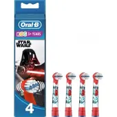 Oral-B Elektrische Zahnbürstenköpfe, Star Wars EB10S-4 Köpfe, Für Kinder, Anzahl der Bürstenköpfe inklusive 4