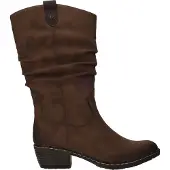 Rieker Damen Stiefel Winterstiefel Braun Kunstleder Reißverschluss Größe: 36