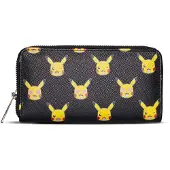 Difuzed Pokémon Pikachu Geldbörse Schwarz Schwarz One Size
