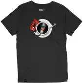 DEDICATED - T-Shirt Stockholm Morning Music - T-Shirt Gr M schwarz
