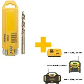 Dewalt EXTREME Metallbohrer HSS-Co 10 Stück - DT4934-QZ