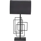 By Rydens Tischlampe Paragon mattschwarz 52cm