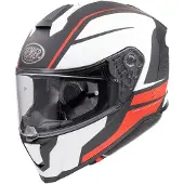 Premier Hyper DE 92 BM Helm, schwarz/weiß/rot, L (59/60)