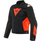 Dainese Energyca Air Tex Motorrad Textiljacke, schwarz/rot, 60