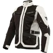 Dainese Desert Tex Motorrad Textiljacke, schwarz/beige, 56