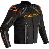 Rapid Suspension Technology RST S-1 Jacke Textil Schwarz/Grau/Orange Größe XL