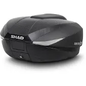 Shad SH58X erweiterbarer Motorrad-Topcase Carbon-Look 46/58L