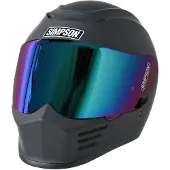 Simpson Speed 06 Helm, schwarz matt, 2XL (63)