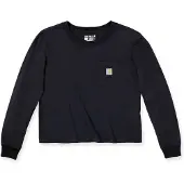 Carhartt Relaxed Fit Lightweight Long-sleeve Pocket T-shirt black (N04) L REG