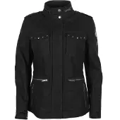 Helstons Tara Damen Textiljacke Baumwolle schwarz, S