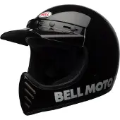Bell Moto-3 Classic Black Crosshelm M Unisex Fiberglass schwarz, M