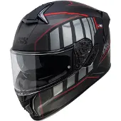 IXS Integralhelm iXS422 FG 2.16 SV schwarz matt-rot M