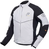 Rukka Airgobi Motorrad Textiljacke, hellgrau/schwarz, 48