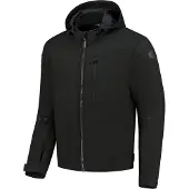 Rusty Stitches William Motorrad Textiljacke, schwarz, L