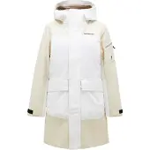 Peak Performance W 2L Stretch Parka SAND FOG/OFFWHITE/ L