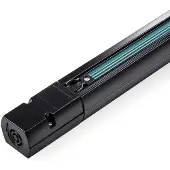 V-TAC Rail VT-6129 busbar trunking 3F 1.5 m + power connector and plug (SKU 9952) Black