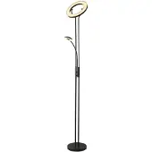 Searchlight LED-Stehleuchte Mother & Child, schwarz, Leselampe, dimmbar