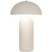 Zambelis Tischleuchte 23007, weiß, Keramik, Höhe 48 cm, E27