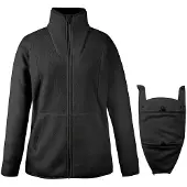 Mamalila - Women's Fleece-Tragejacke Basel - Fleecejacke Gr XXL schwarz