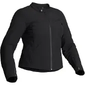 Lindstrands Fryken Damen Motorrad Textiljacke, schwarz, 34