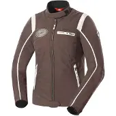 IXS Ridley Damen Textiljacke, braun/weiß, S