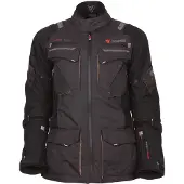 Modeka X-Renegade Damen Textiljacke, schwarz/dunkelgrau, 72