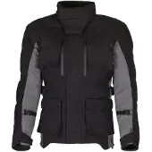 Merlin Solitude D3O Motorrad Textiljacke, schwarz/grau, S